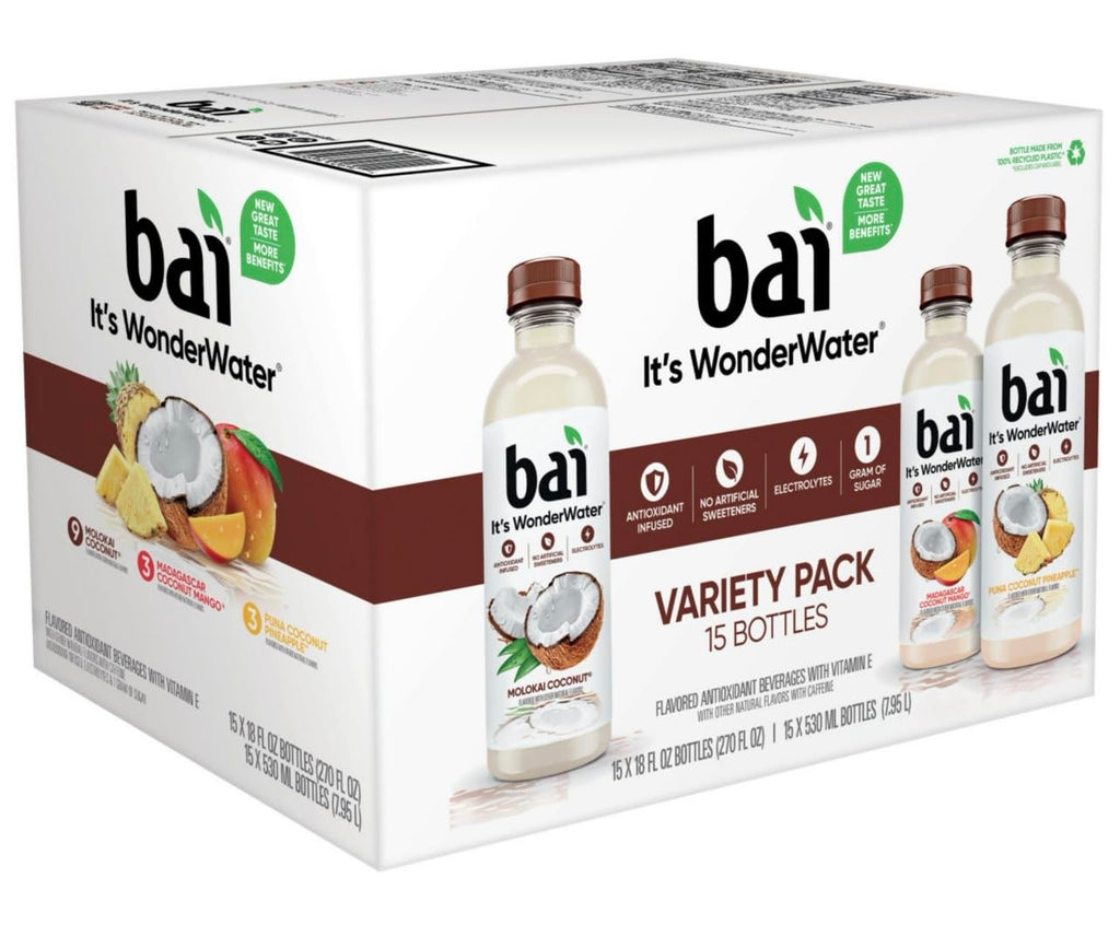 15 Pack (18 oz.) Antioxidant Infusion Coconut Drink Variety Pack V94443