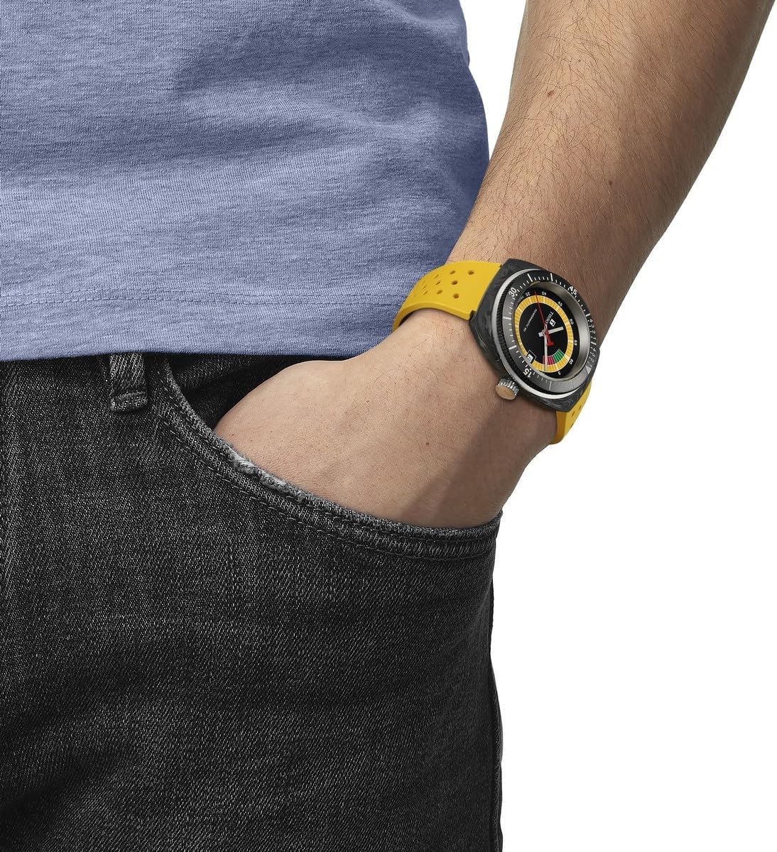Unisex Automatic Watches with Stainless Steel case and Rubber B325
