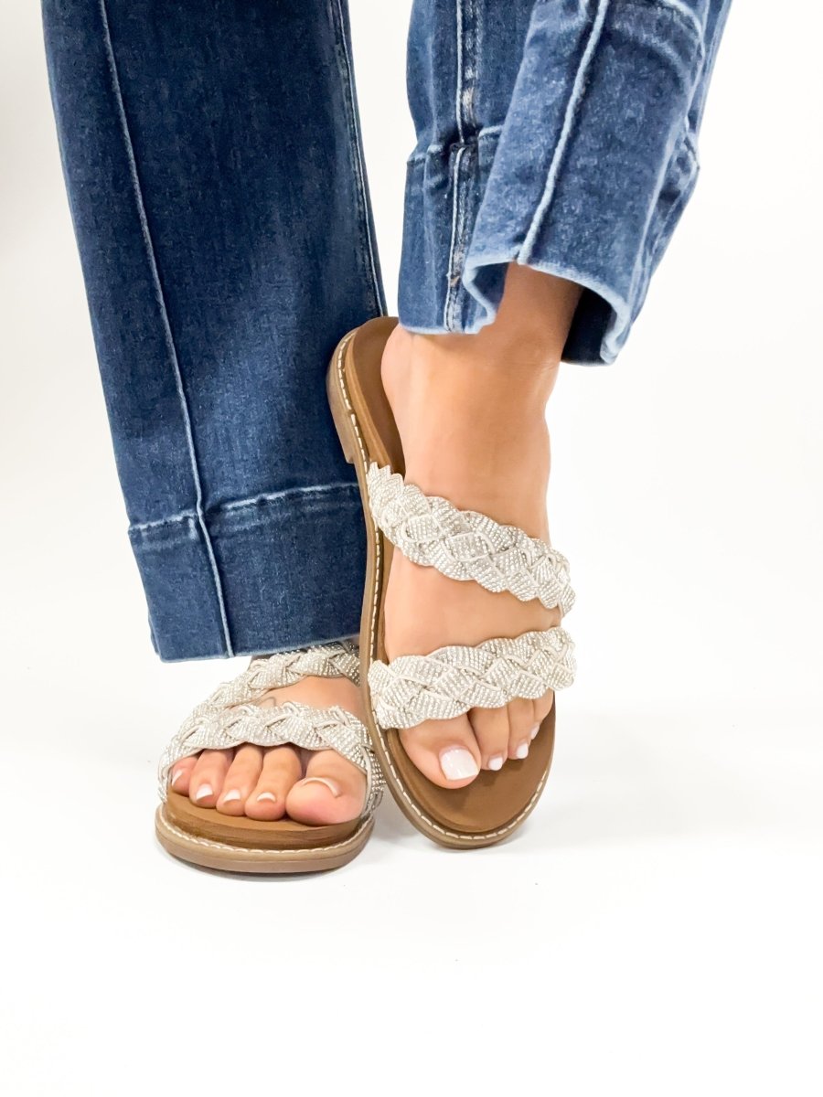 Very G Silver Nalani Sandals