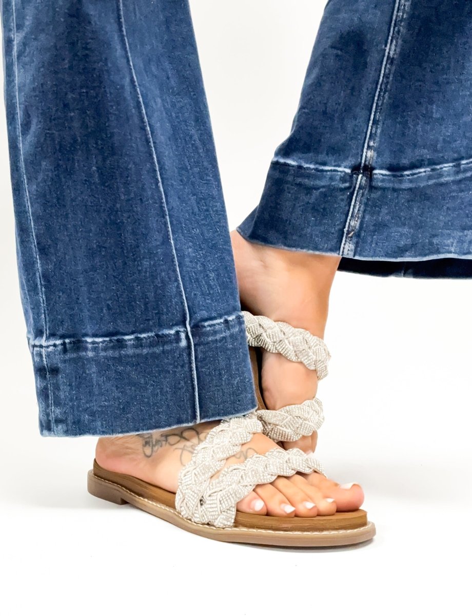 Very G Silver Nalani Sandals