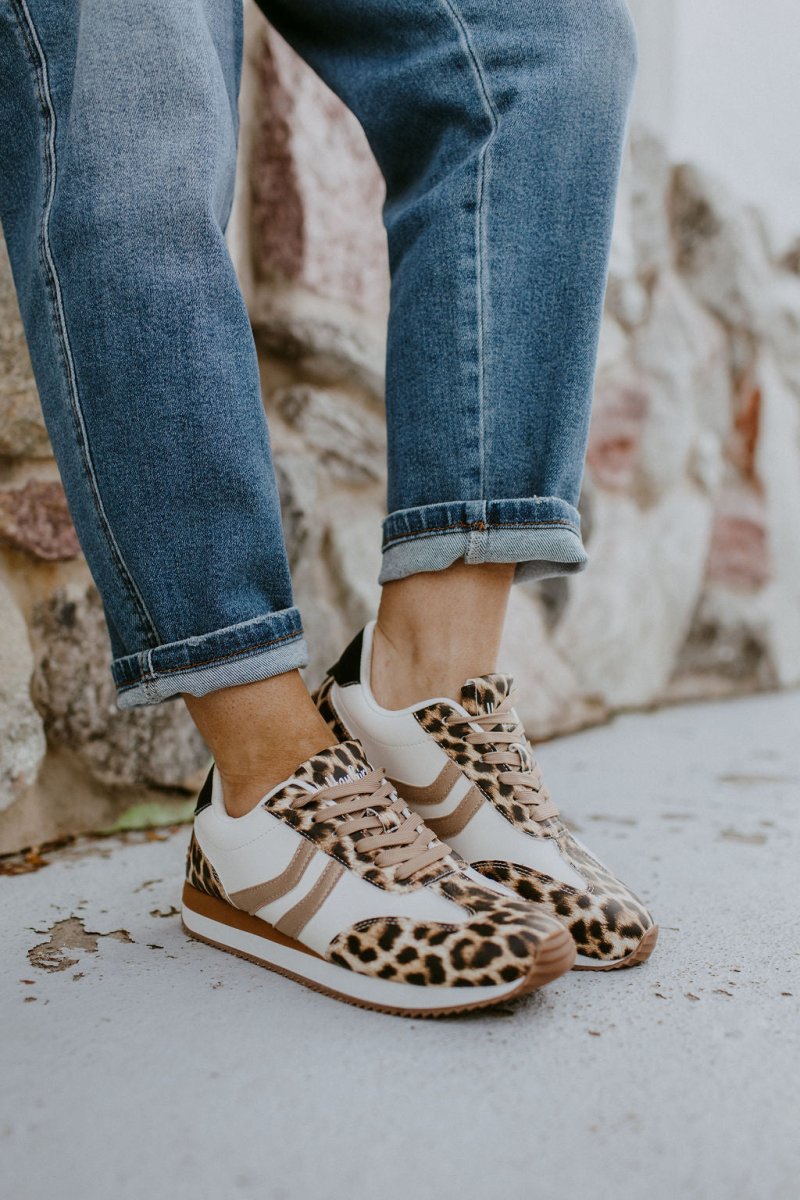 Corky's Leopard Combo Kickoff Sneakers