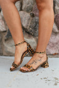 Corky's Leopard Save The Date Heels