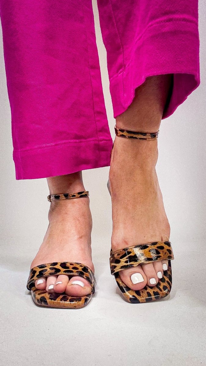 Corky's Leopard Save The Date Heels