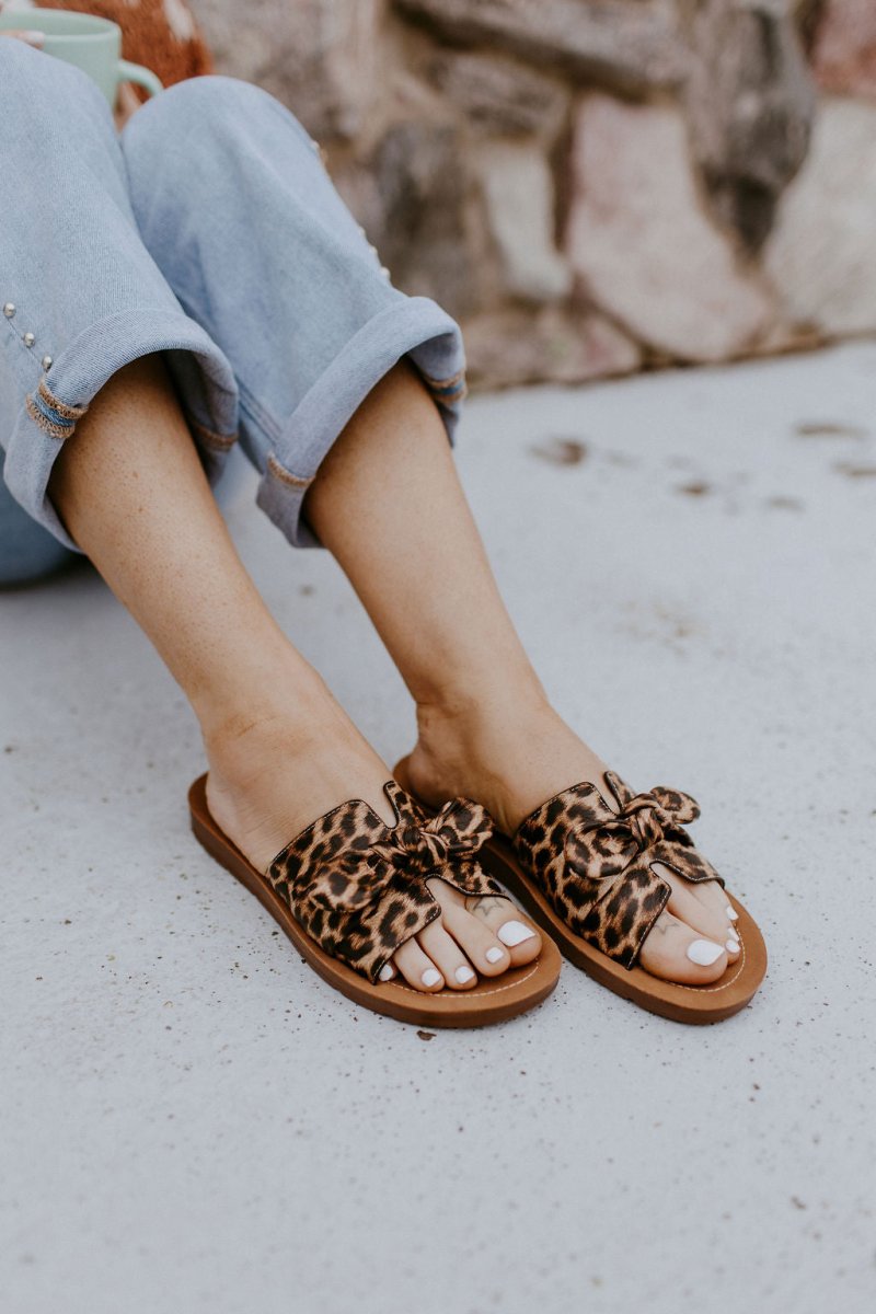 Corky's Leopard Too Cute Sandals
