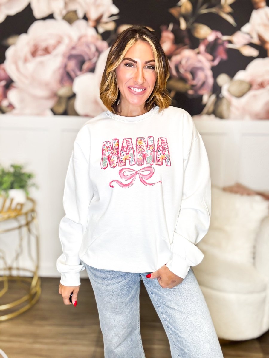 Nana Graphic Pullover - FINAL SALE